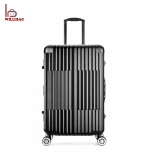 New Design Luggage Aluminum Suitcase Travel Aluminum Trolley Bag